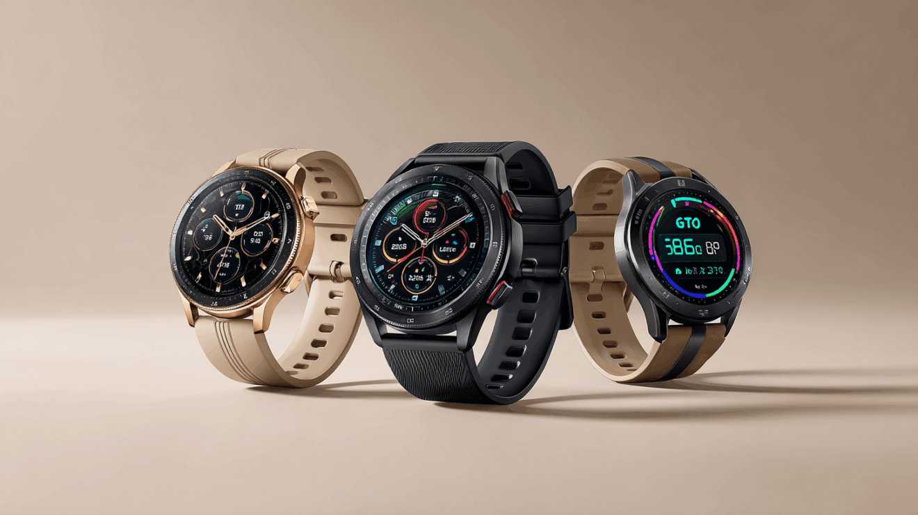 Drei Smartwatches im Vergleich