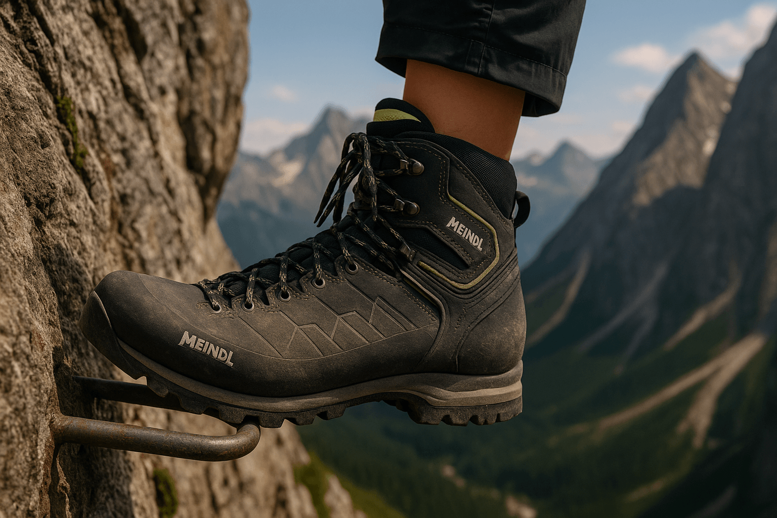 Meindl 3928 23 Litepeak GTX am Klettersteig – sicherer Halt auf Eisenstufe