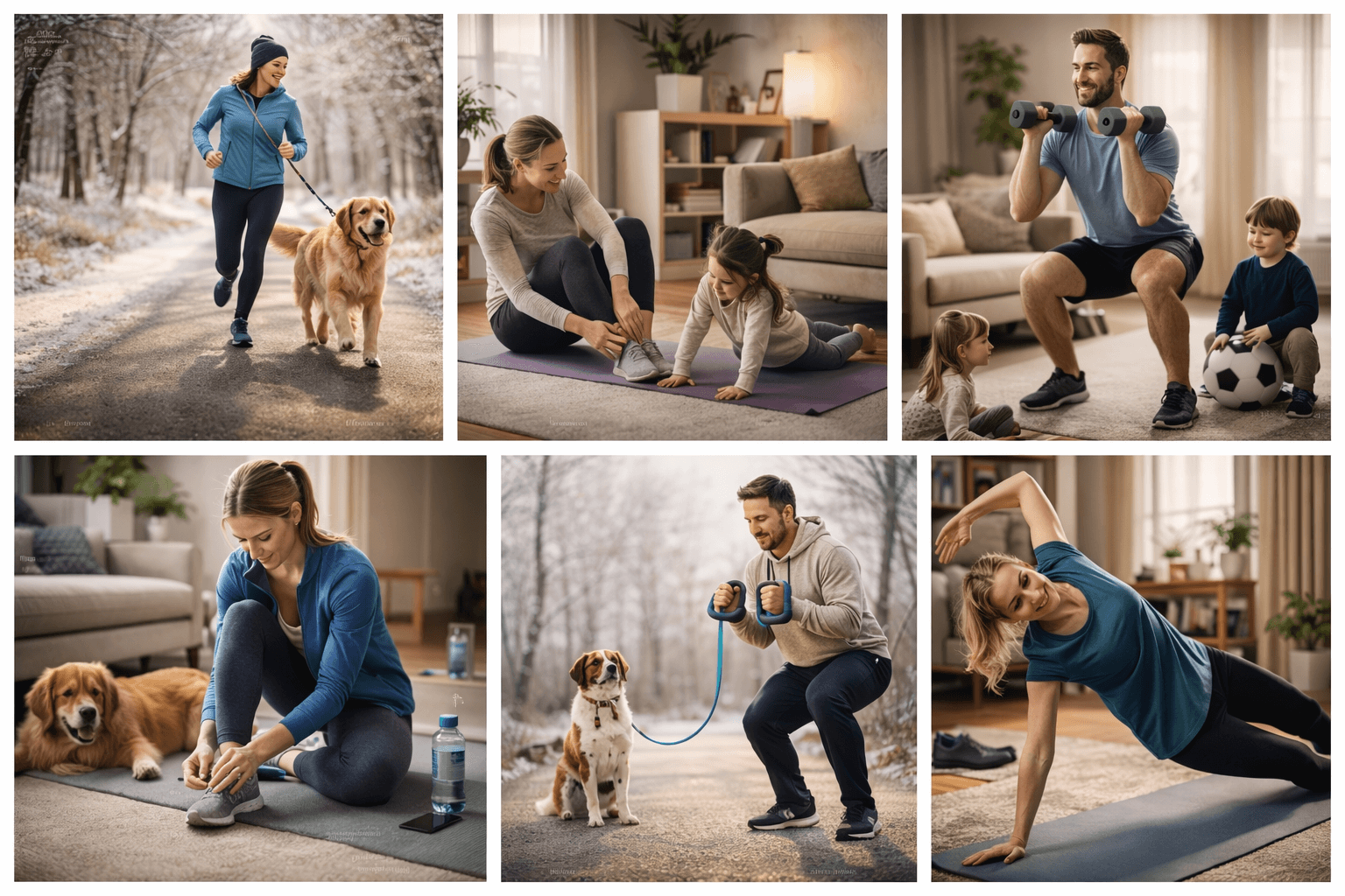 Neujahrsvorsätze 2026 realistisch umsetzen: Fitness im Alltag mit Hund, Kindern und wenig Zeit