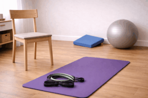 Auswahl von Trainingsgeräten – geeignetes und ungeeignetes Equipment für Training ohne Fußbelastung