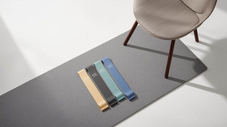 Widerstandsbänder für Training ohne Beine