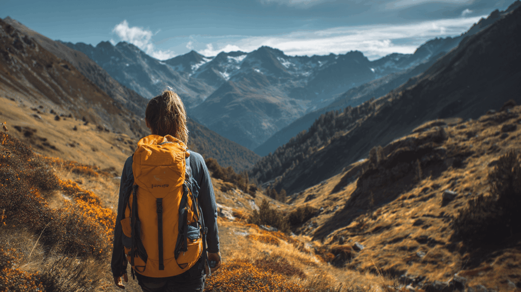 Mehrtagestour mit Wanderrucksack 50 Liter