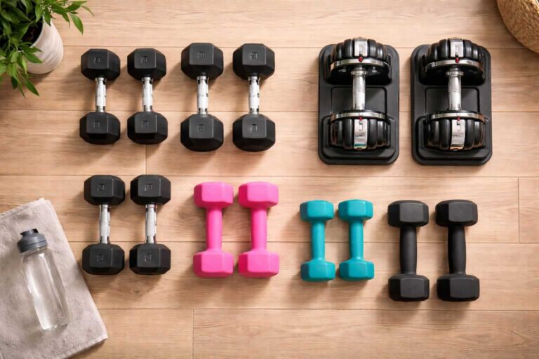Platzsparende Kurzhanteln Vergleich Home Workout