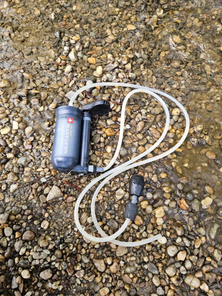 Detailaufnahme eines Pumpfilters